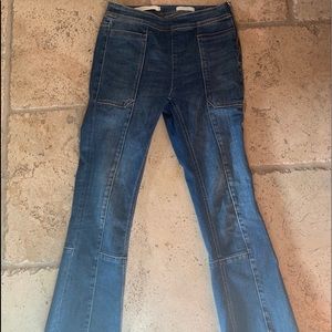 Anthropology Cropped Ankle Jeans